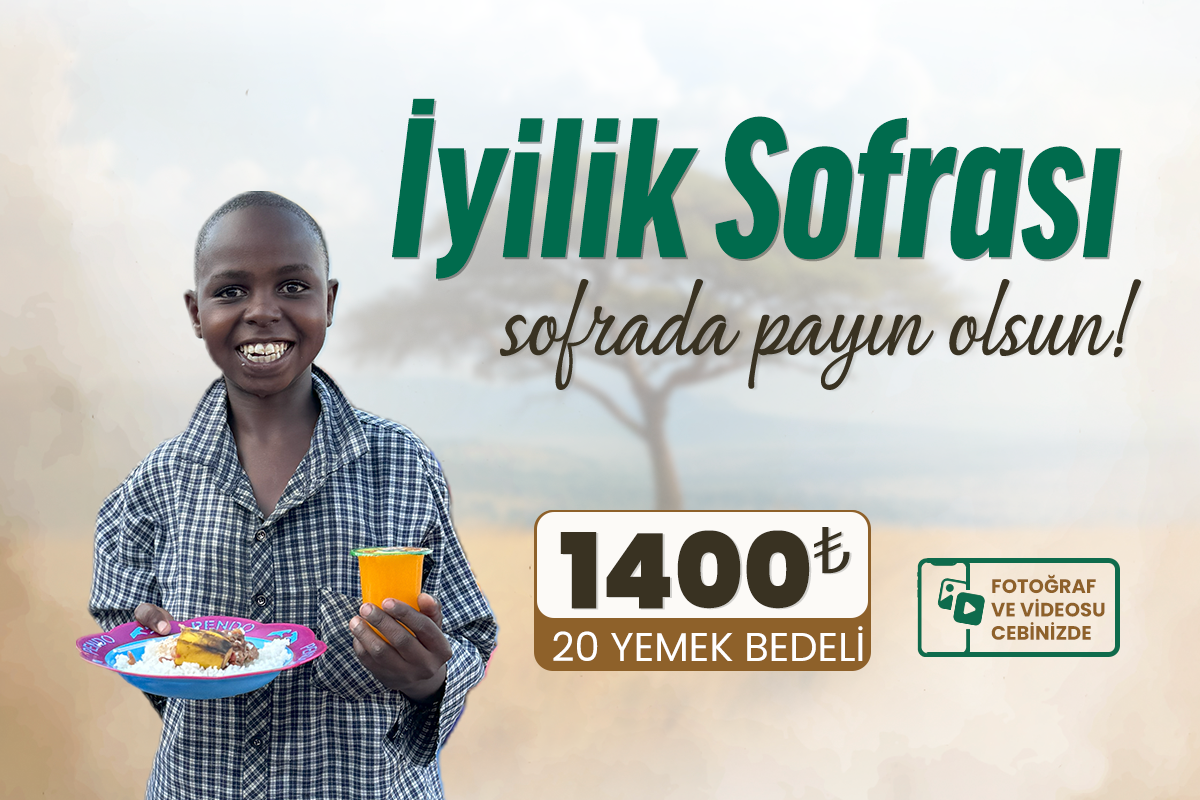 20 Kişi Yemek Bağışı